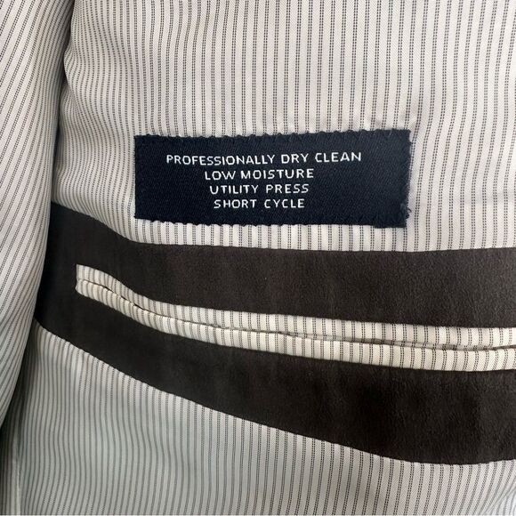 Jos. A. Bank Sport Coat Blazer Brown Suede Men’s 46 R 2 Button - Picture 9 of 12